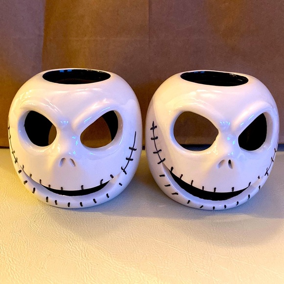 Disney Other - Set of 2 Disney The Nightmare Before Christmas Jack Skellington Tea Candle